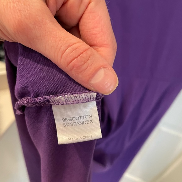 Purple Tank Sundress - Picture 5 of 5